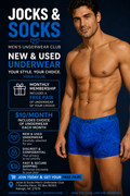 Monthly Underwear Club Subscription