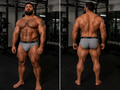 2xist Men’s boxer briefs, Large, gray (Pre-owned)